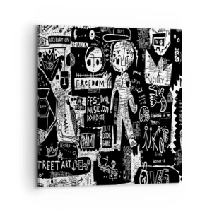 Vászonkép - A szellemi fiatalság törvényei és örömei - 70x70 cm