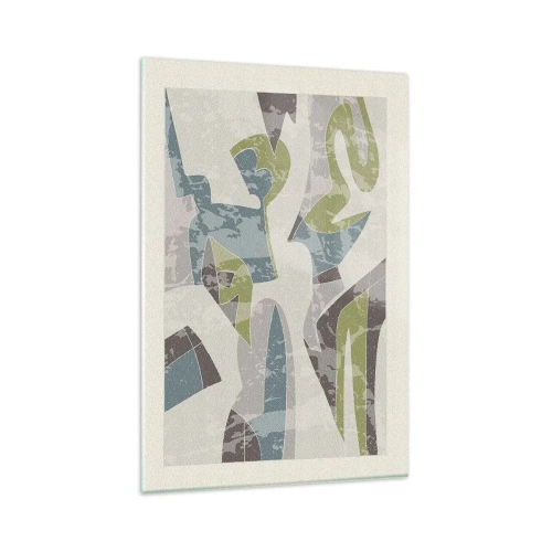 Üveg kép - Kompozíció üveg mögött - 80x120 cm