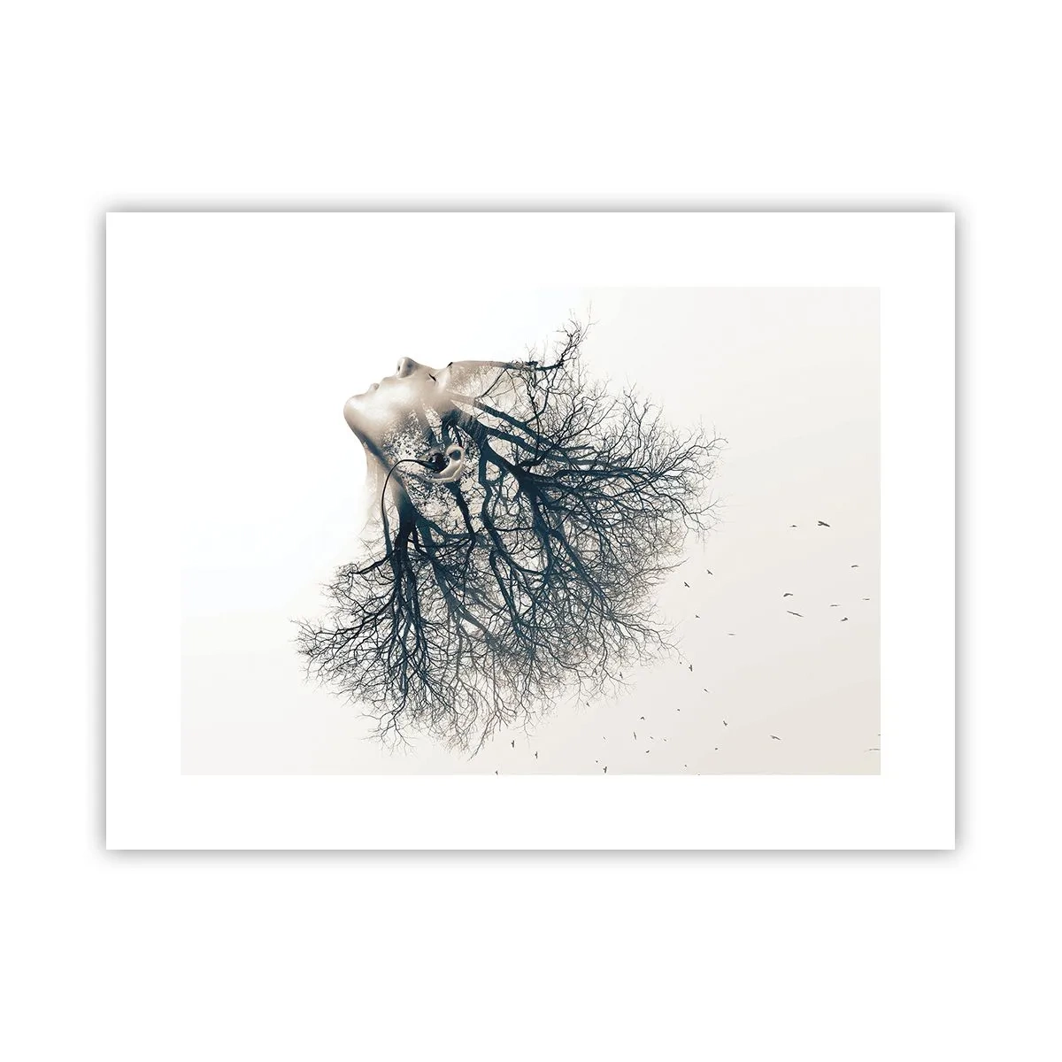 Poszter - Hallgatva a fa suttogását - 40x30 cm