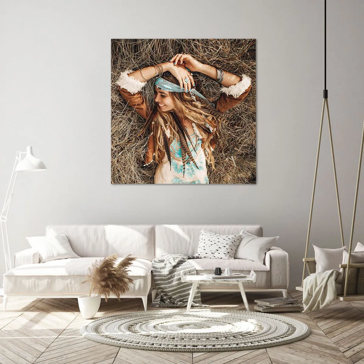 Vászonkép - Útban a szerelem nyara felé - 60x60 cm