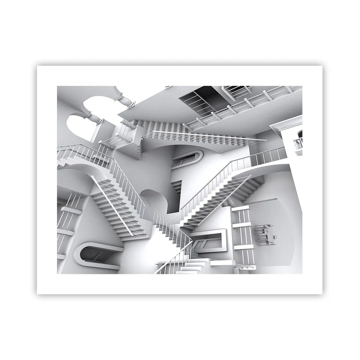 Poszter - A tér paradoxonjai - 50x40 cm