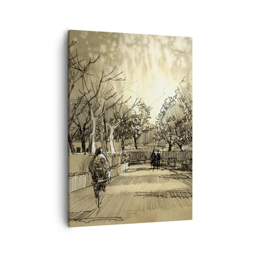 Vászonkép - Egy tollal megállított pillanat - 50x70 cm