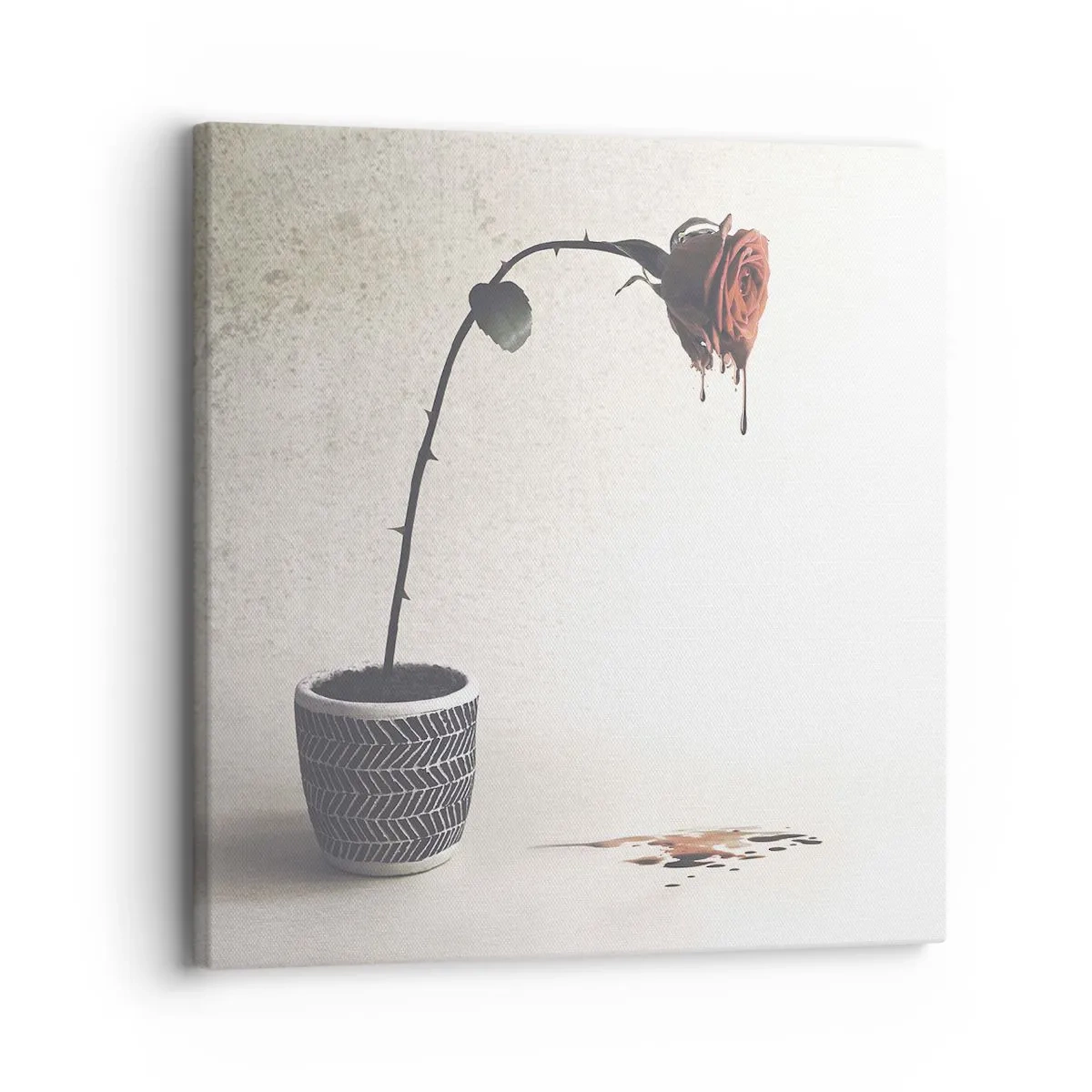 Vászonkép - Rosa dolorosa - 30x30 cm