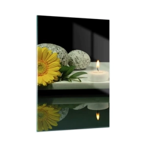 Üveg kép - Az érzékek megnyugtatása - 50x70 cm