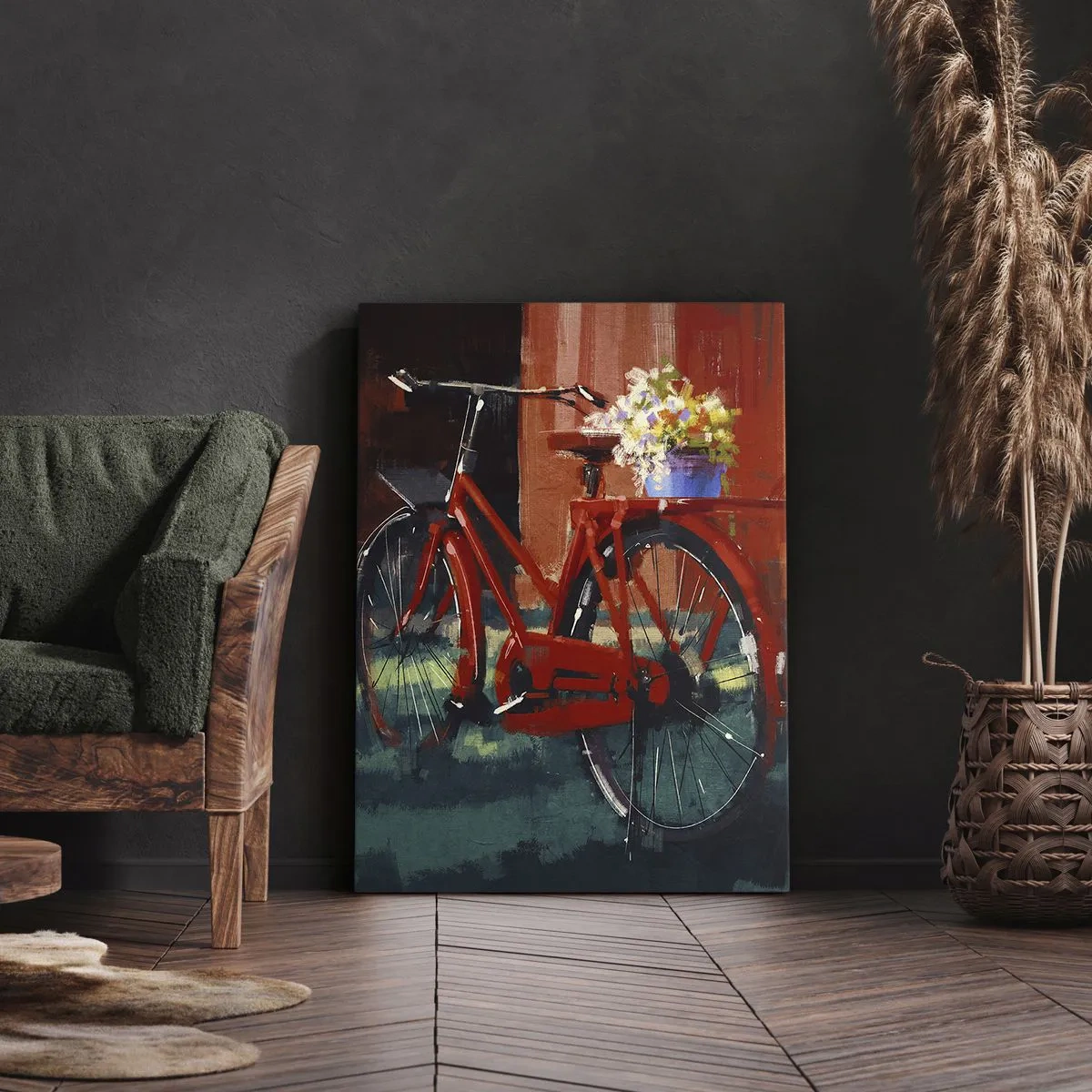 Vászonkép - I want to ride my bicycle - 45x80 cm