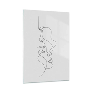 Üveg kép - Gyászos sóvárgás - 50x70 cm