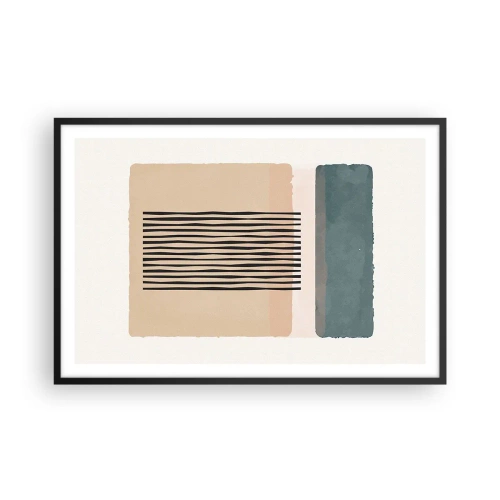 Poszter fehér keretben - Minden rendben - 91x61 cm