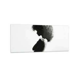 Üveg kép - Mint virág a karcsú száron - 120x50 cm