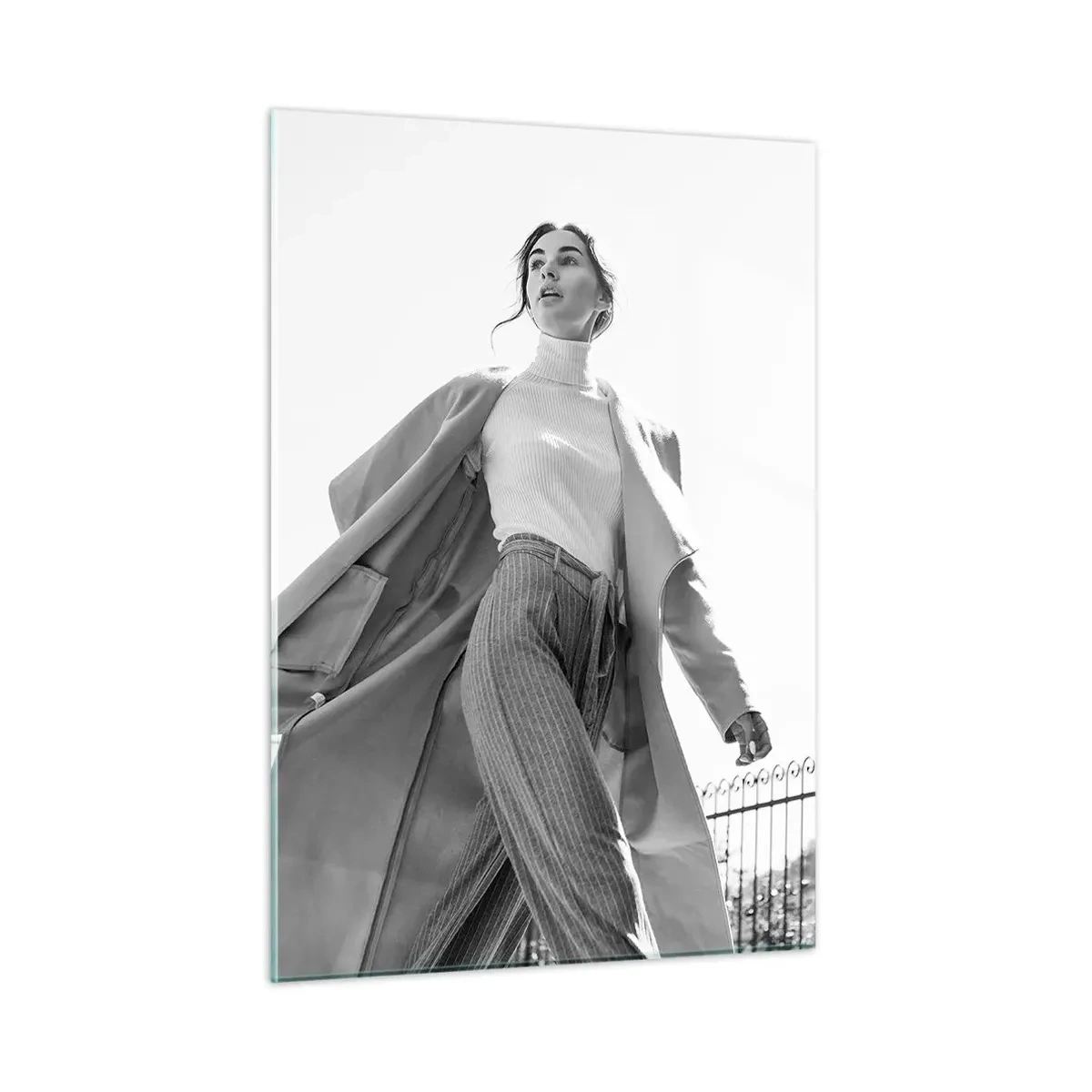 Üveg kép - Velem jössz? - 50x70 cm