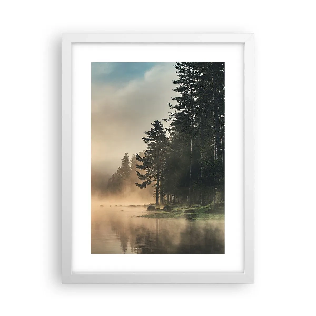 Poszter fekete keretben - A nap születése - 30x40 cm