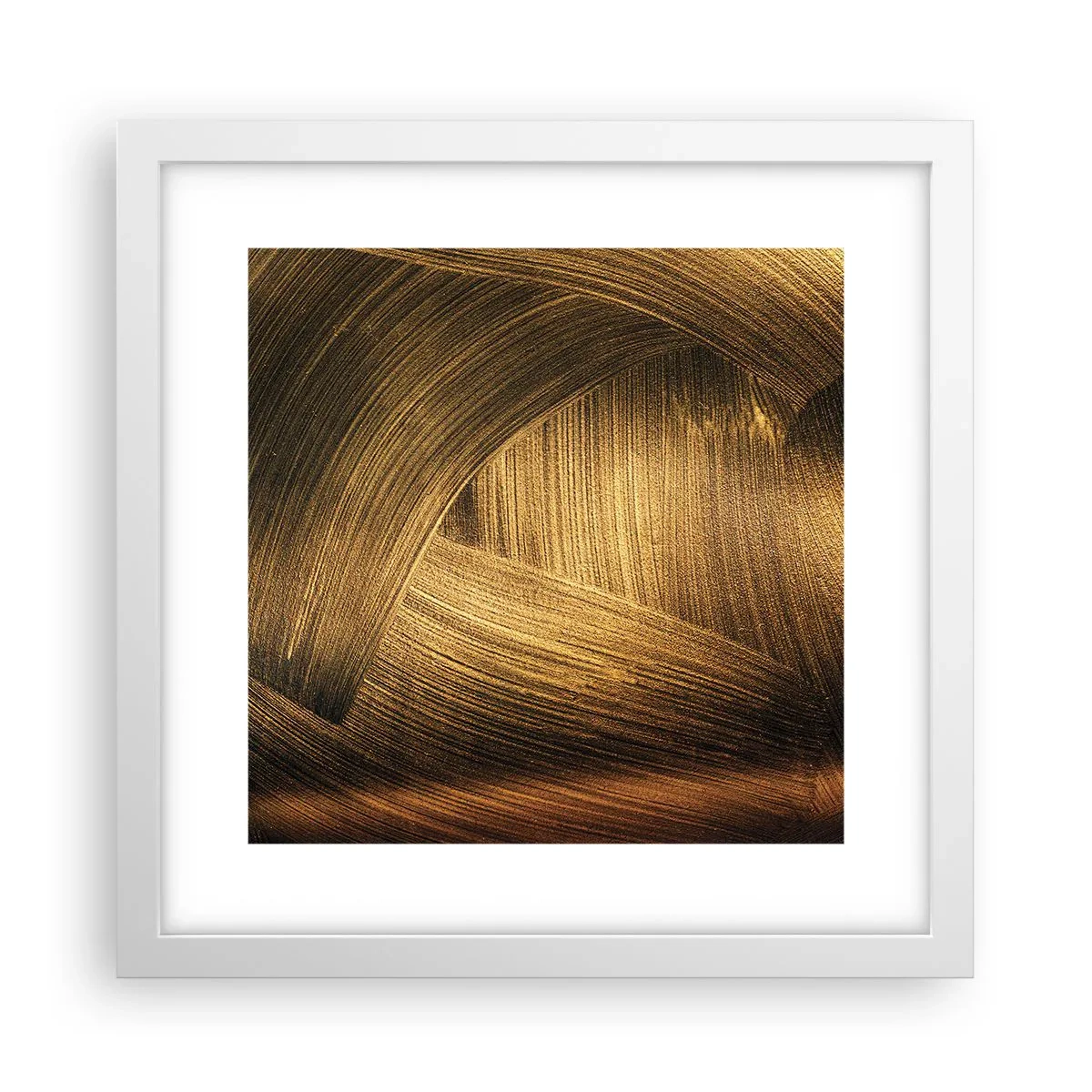 Poszter fekete keretben - Egy arany labirintusban - 30x30 cm