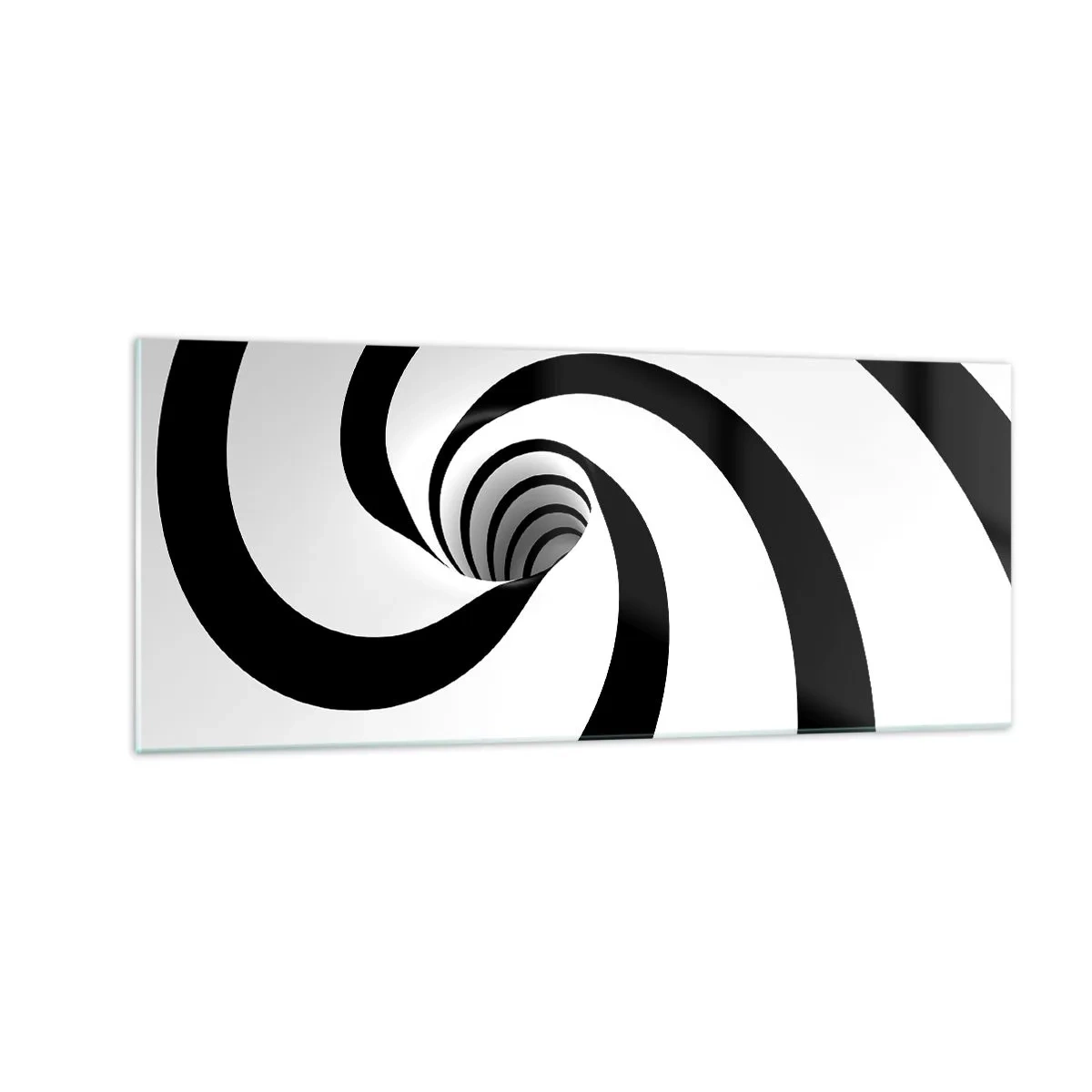 Üveg kép - Engedni az örvénynek? - 100x40 cm