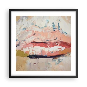 Poszter fehér keretben - Felébreszti az érzékeket - 50x50 cm