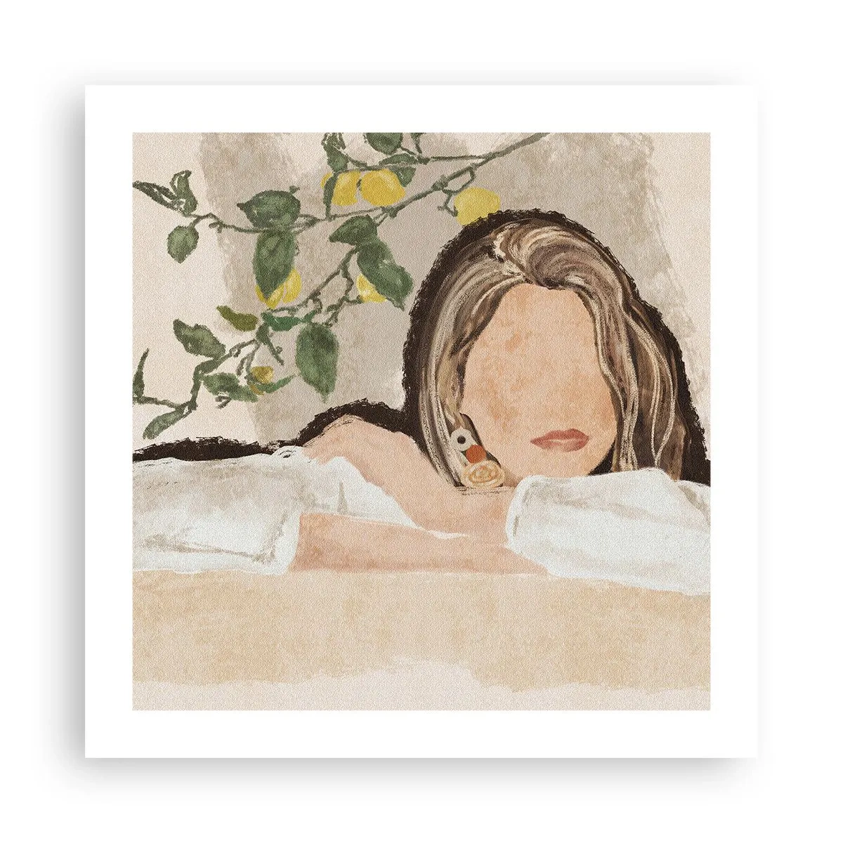 Poszter - Déli szépség - 50x50 cm