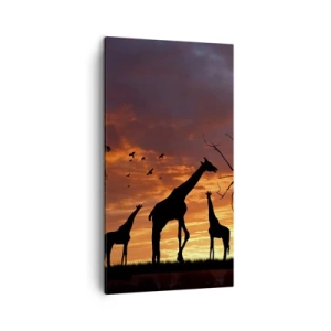 Vászonkép - Egy kis vacsora szeretteivel - 45x80 cm