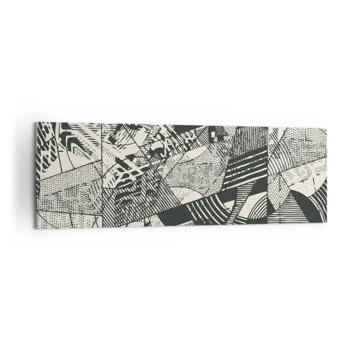 Vászonkép - A jelenkor dinamikája - 160x50 cm