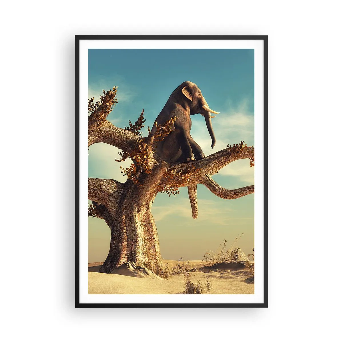 Poszter fehér keretben - Egy új nézőpont - 70x100 cm