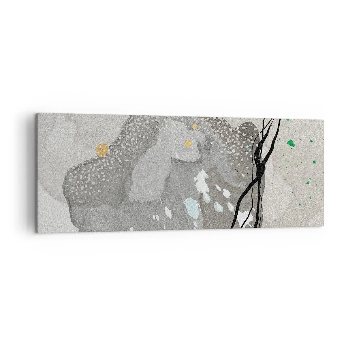 Vászonkép - Organikus kompozíció - 140x50 cm