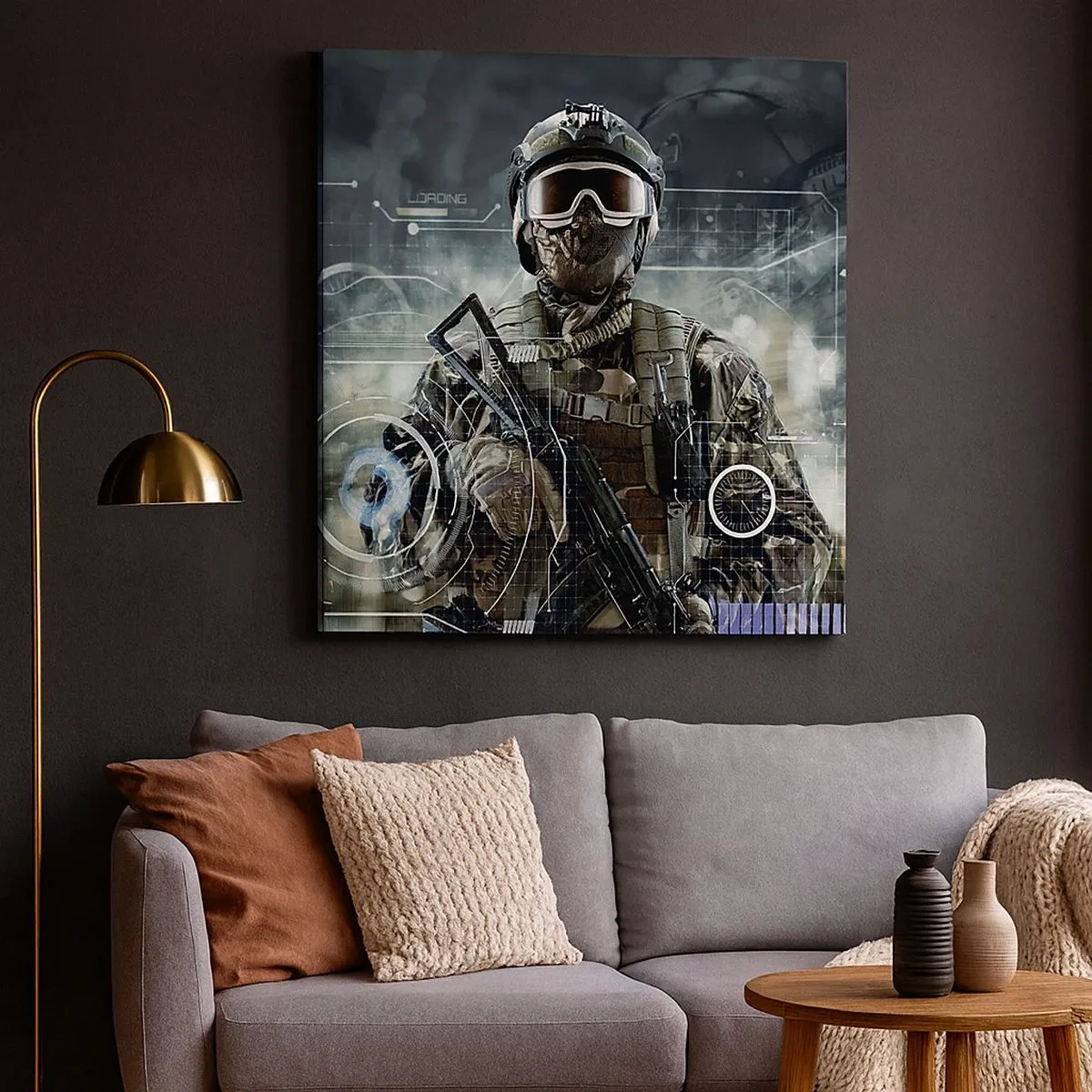 Vászonkép - Erő a köbön - 30x30 cm