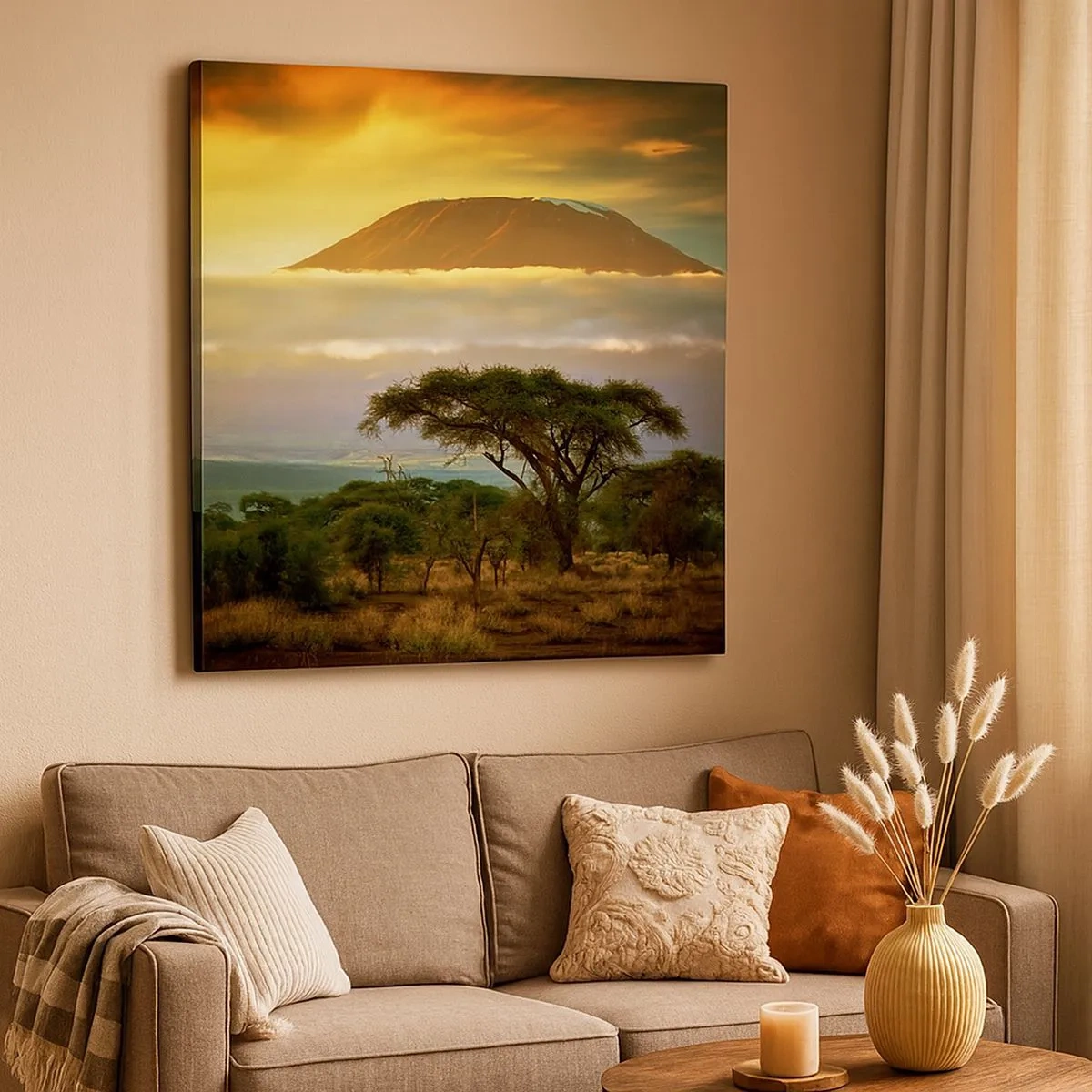 Vászonkép - Utazó álma - 30x30 cm