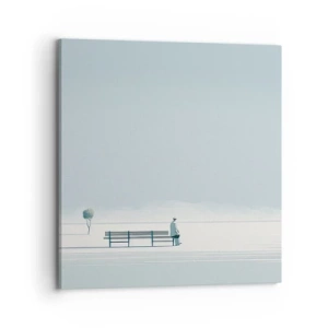 Vászonkép - Igen, én várok. - 70x70 cm