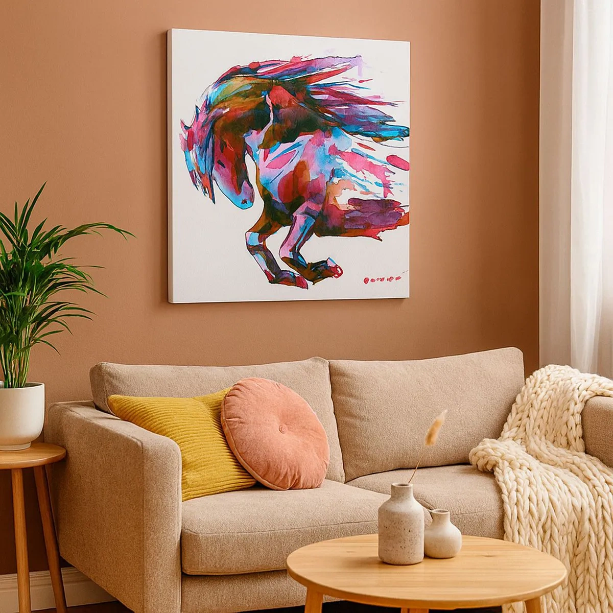 Vászonkép - Az elragadtatásban - 30x30 cm