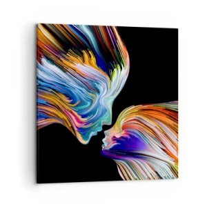 Vászonkép - Az energia és a fény fúziója - 50x50 cm