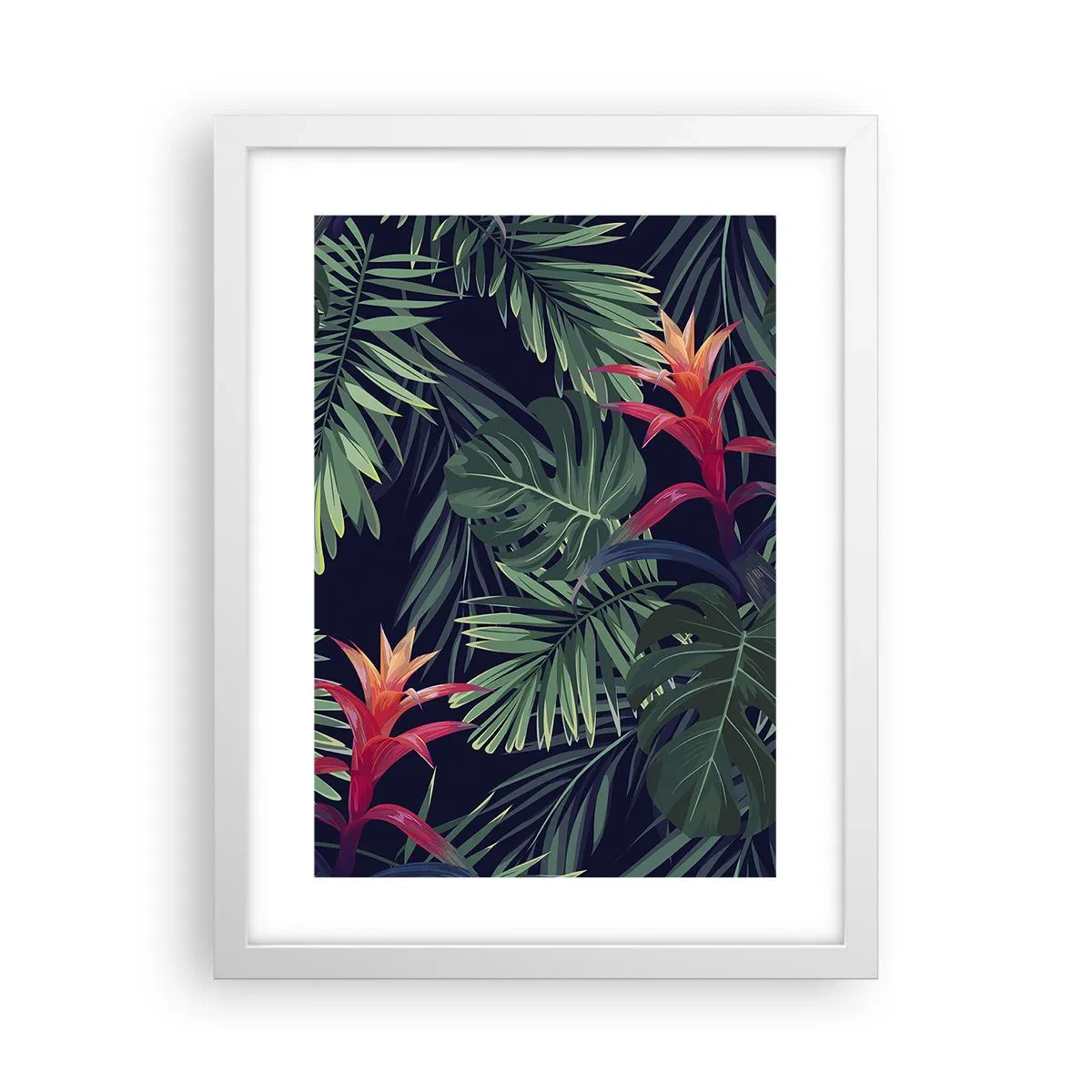 Poszter fekete keretben - Zölden égni - 30x40 cm