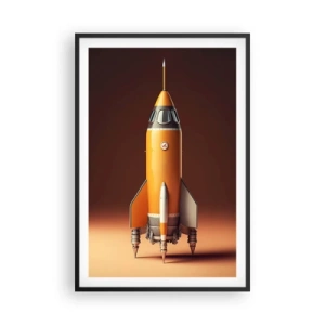 Poszter fehér keretben - Egy álommal kezdődik - 61x91 cm