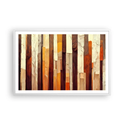 Poszter fekete keretben - Az erdei fák himnusza - 91x61 cm