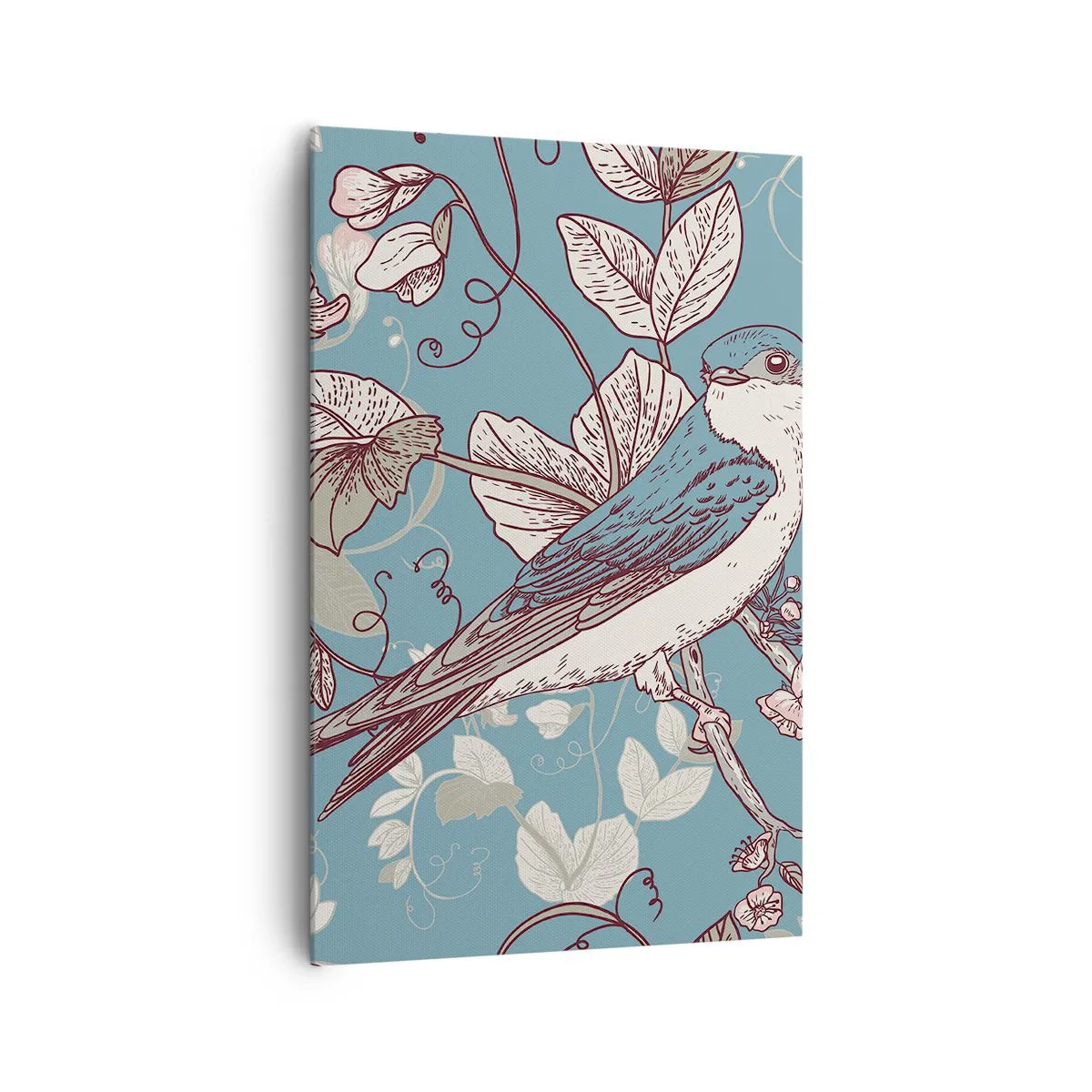 Vászonkép - A vörös és ezüst tűlevelűben - 80x120 cm