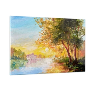 Üveg kép - Et in Arcadia ego - 120x80 cm