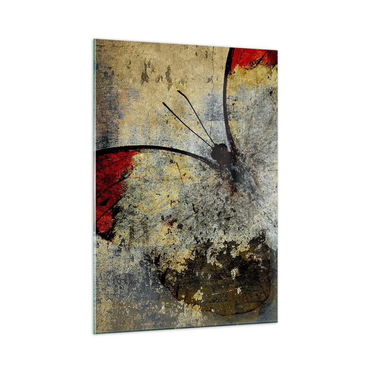 Üveg kép - Vigyázz, mielőtt eltűnök - 50x70 cm