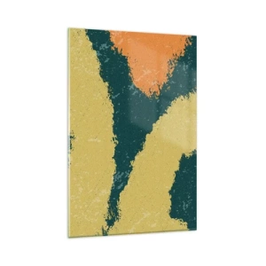 Üveg kép - Absztrakció - lassú mozgás - 80x120 cm