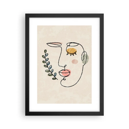 Poszter fehér keretben - Meglelt nyugalom - 30x40 cm