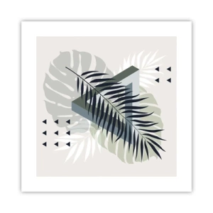 Poszter - Természet és geometria – két rend? - 40x40 cm