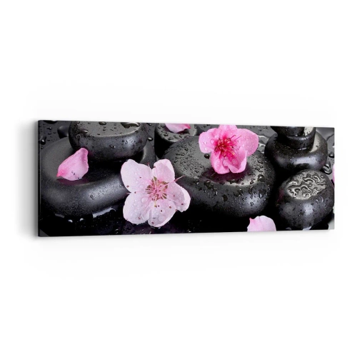 Vászonkép - És a kő leesik a szívről - 90x30 cm