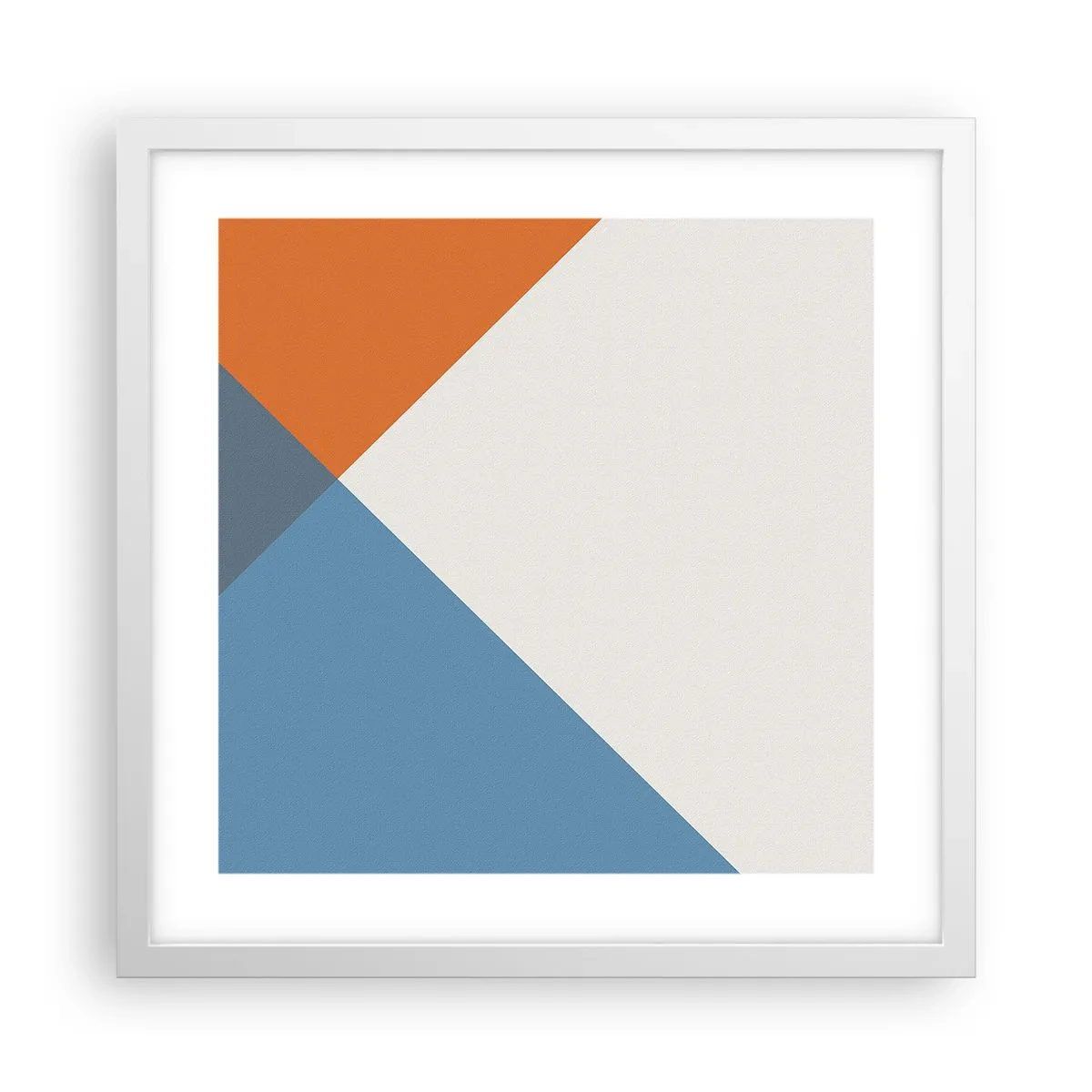 Poszter fekete keretben - Szögben… - 40x40 cm