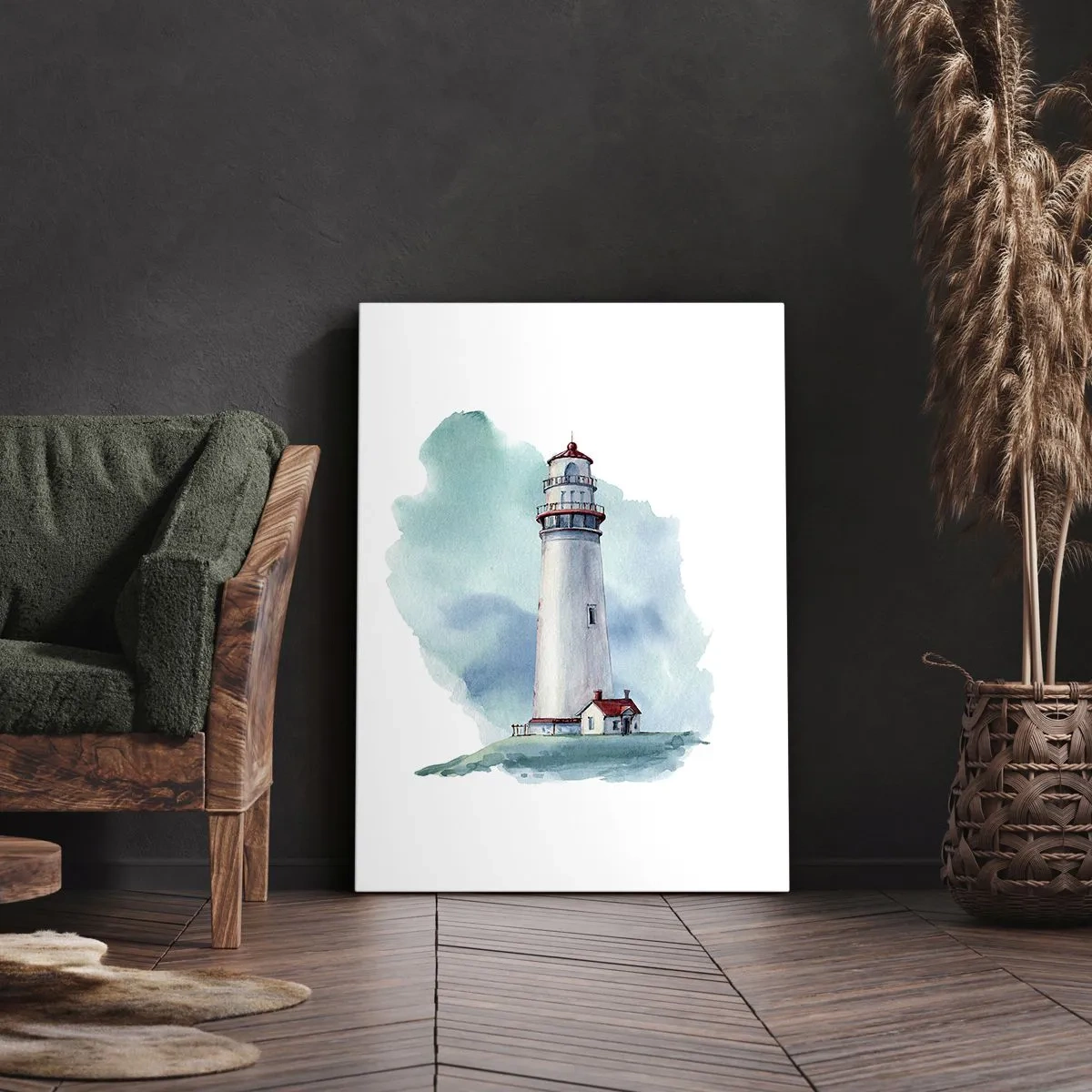 Vászonkép - A kék szelíd húga - 50x70 cm