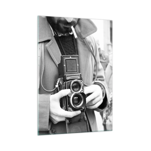 Üveg kép - Retro stílusban - 50x70 cm