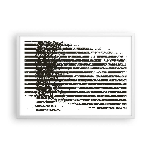 Poszter fekete keretben - Ritmus és zaj - 70x50 cm