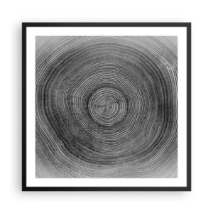 Poszter fehér keretben - Az idők jele - 60x60 cm