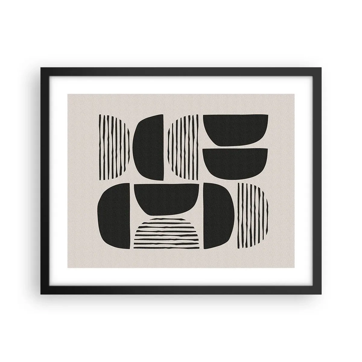 Poszter fehér keretben - Félszívű megállapodások - 50x40 cm