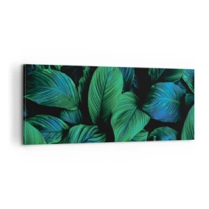 Vászonkép - A zöld tömegben - 100x40 cm
