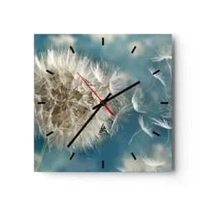 Falióra, Óra - Angyal lehelete - 40x40 cm