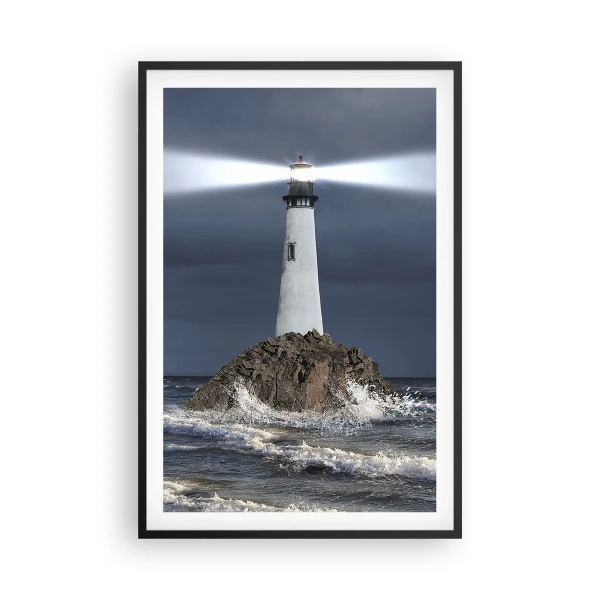 Poszter fehér keretben - Ide…ide…itt! - 61x91 cm