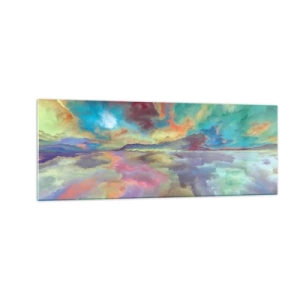 Üveg kép - Két mennyország - 140x50 cm