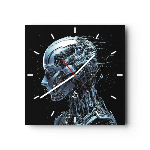 Falióra, Óra - A technológia egy nő - 30x30 cm