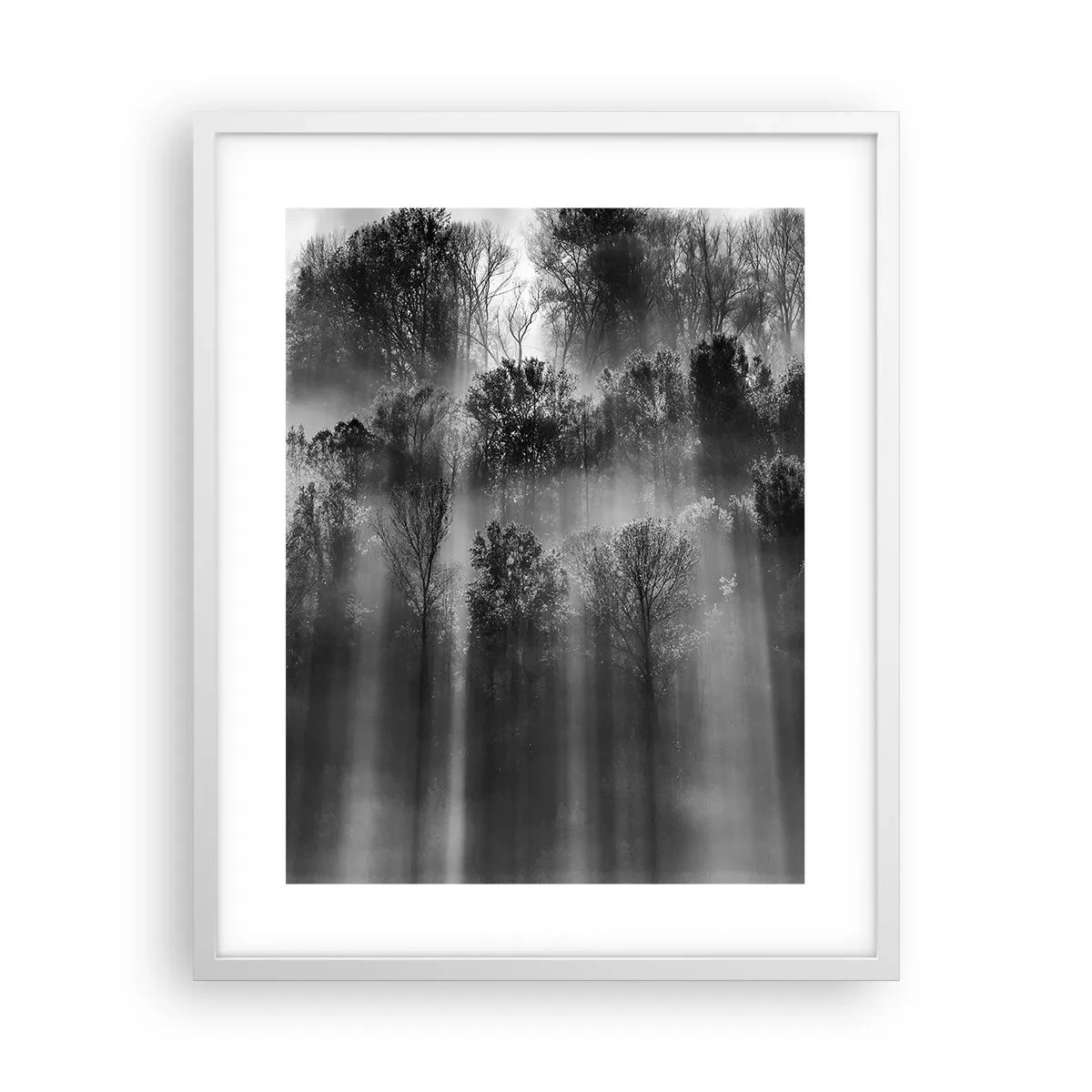 Poszter fekete keretben - Fénypatakokban - 40x50 cm