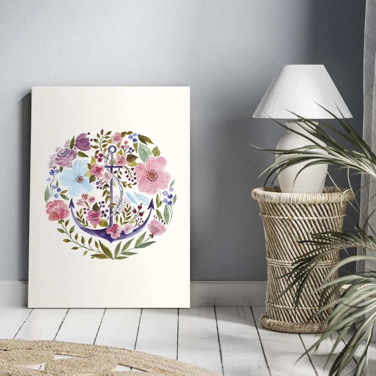 Vászonkép - Egy tengerész jó éjszakai alvása - 70x100 cm